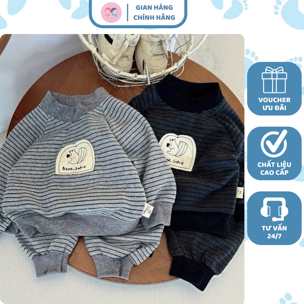 [À ƠI SHOP] K52- bộ dài tay con sóc nhà h2 studio- a210.412