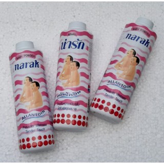 6 Chai Phấn Rôm Narak Thái Lan chống ẩm, hâm, sẩy phấ bé ( 25gr x 6)