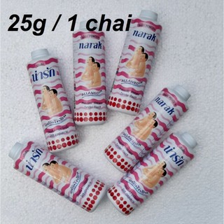 Combo 12 ( 25gr x 12) Chai Phấn Rôm Narak Thái Lan chống ẩm, hâm, sẩy phấ bé