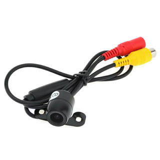 Camera Lùi cam de quan sát phía sau hậu xe hơi ô tô tròn góc rộng 170 độ có đèn led  cảnh báo cho xe