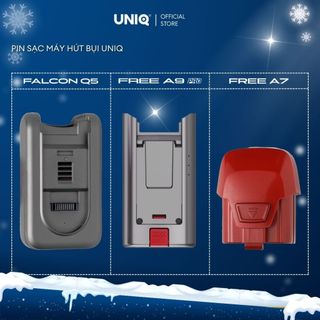  Pin sạc máy hút bụi cầm tay không dây gia đình UNIQ Free A7  Ultra  Falcon Q5  A9 pro mini hút sofa giường đệm lông thú 