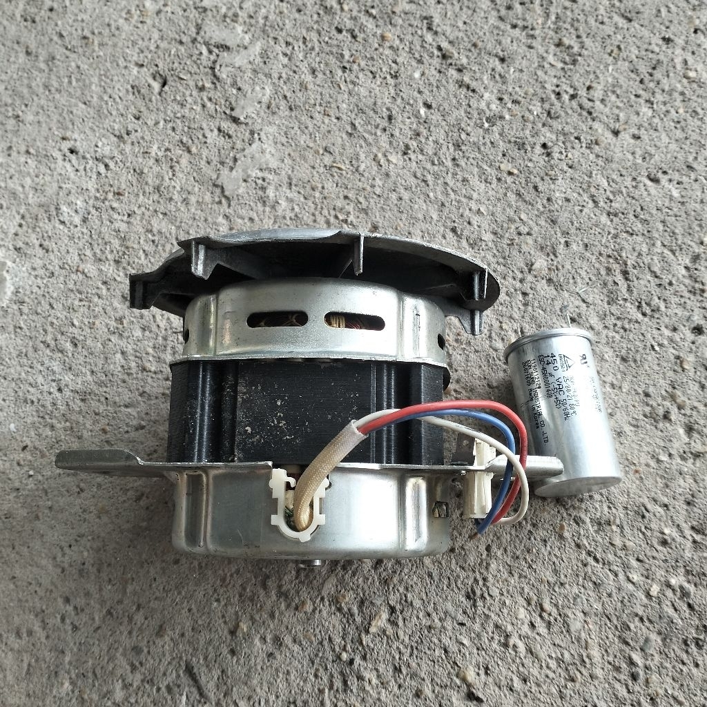 Mô tơ + tụ máy giặt Electrolux từ 7kg -9kg cũ tháo máy