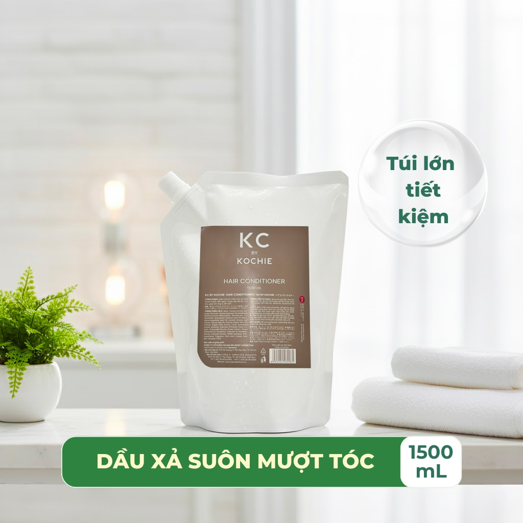 Dầu xả KC By Kochie 1500ml - Dầu xả suôn mượt tóc KC by Kochie