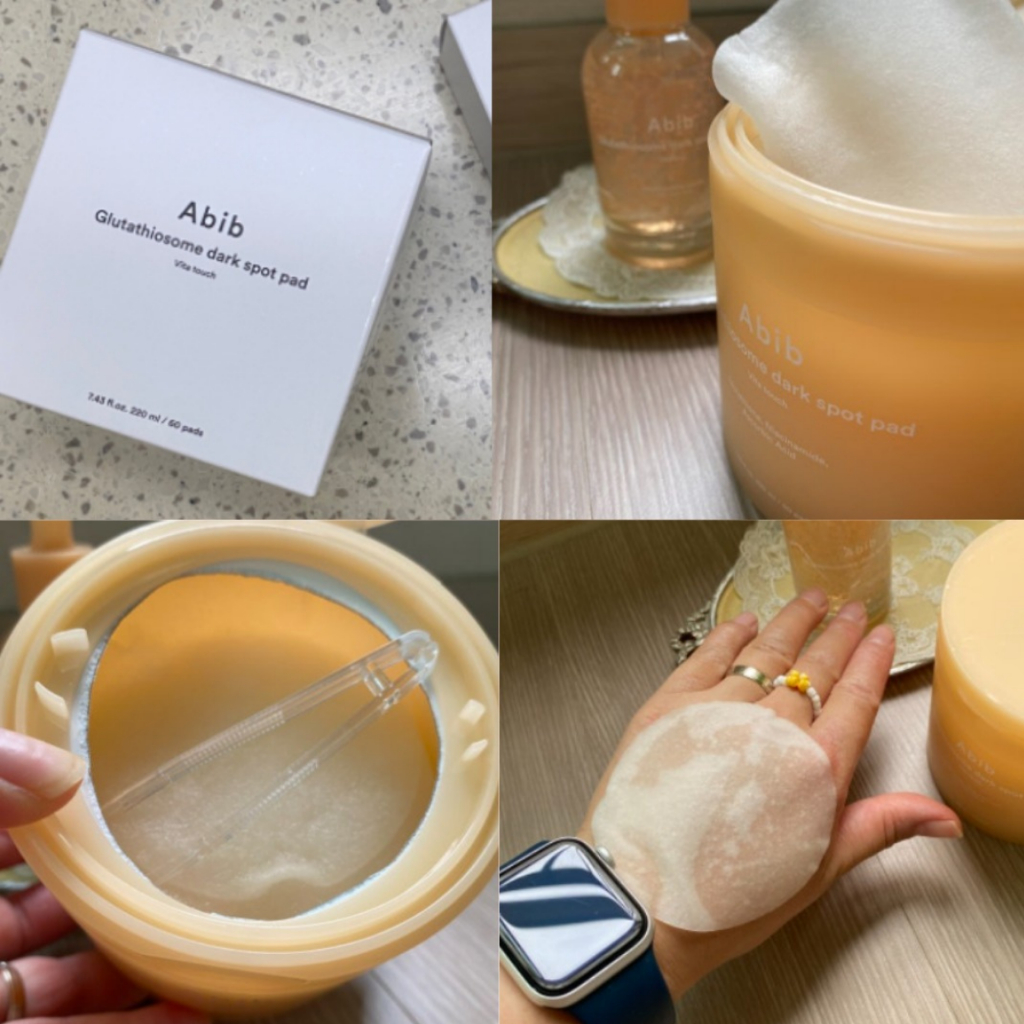 [ABIB] Toner Pad Dưỡng Sáng Da ABIB Glutathiosome Dark Spot Pad Vita Touch 60 miếng