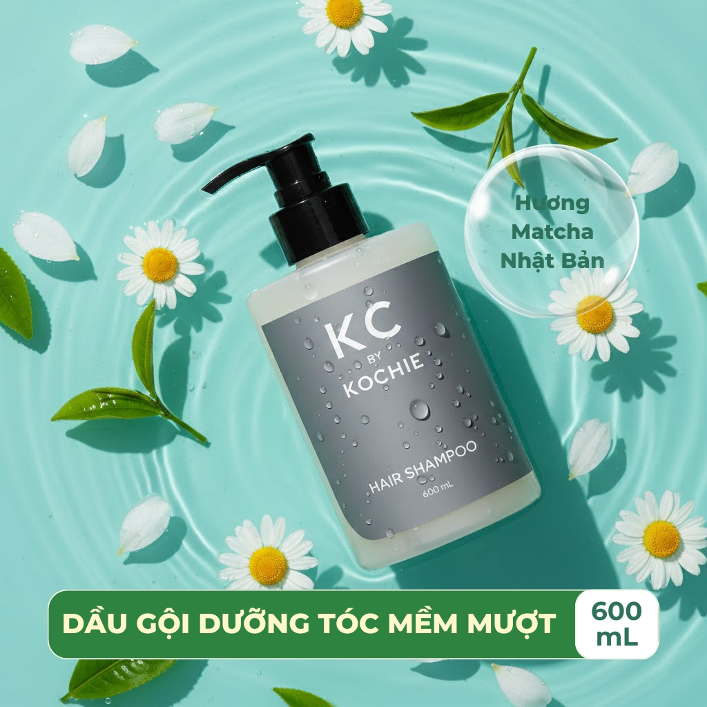 Dầu gội dưỡng tóc 600ml- Dầu gội làm mềm tóc KC by Kochie 600ml