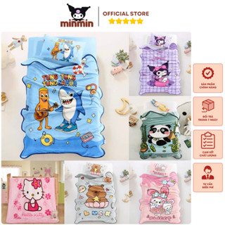 Chăn lông tuyết cho bé kích thước 100*140cm chất liệu mềm mịn , Mền nỉ tuyết cho bé đi học mềm mịn mẫu mới 2023