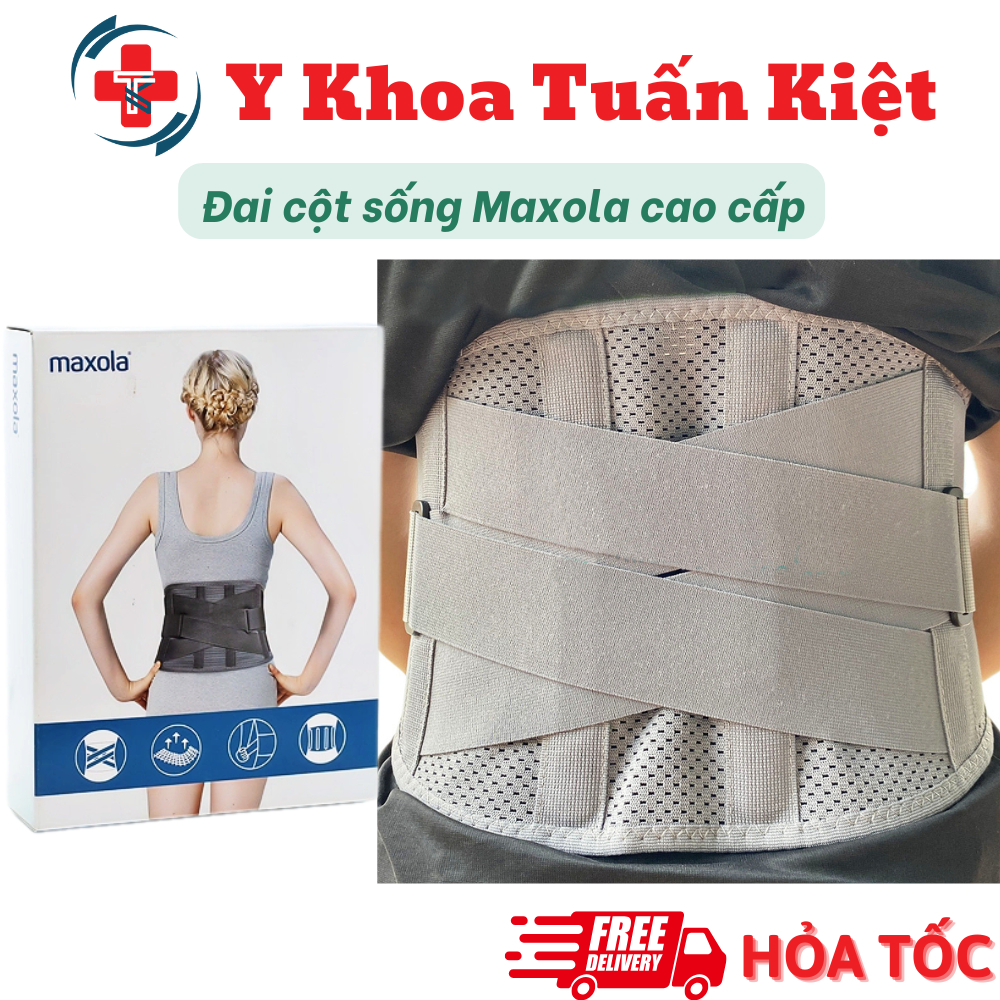 ✅ Đai cột sống Maxola cao cấp