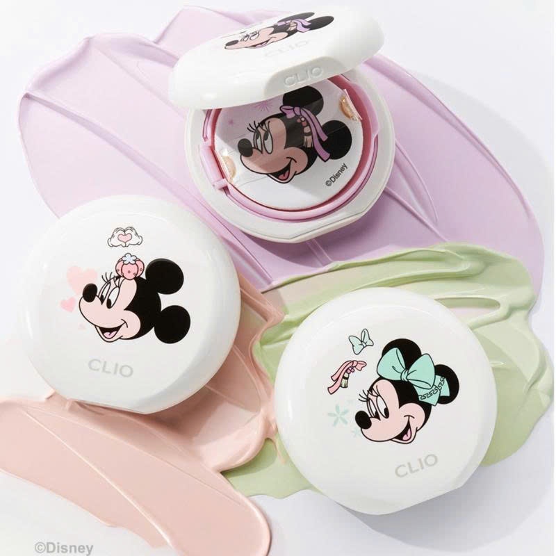 Cushion Clio Wakeup Tone Up Cushion 3Types Disney Thiết Kế Dễ Thương Xinh Xắn