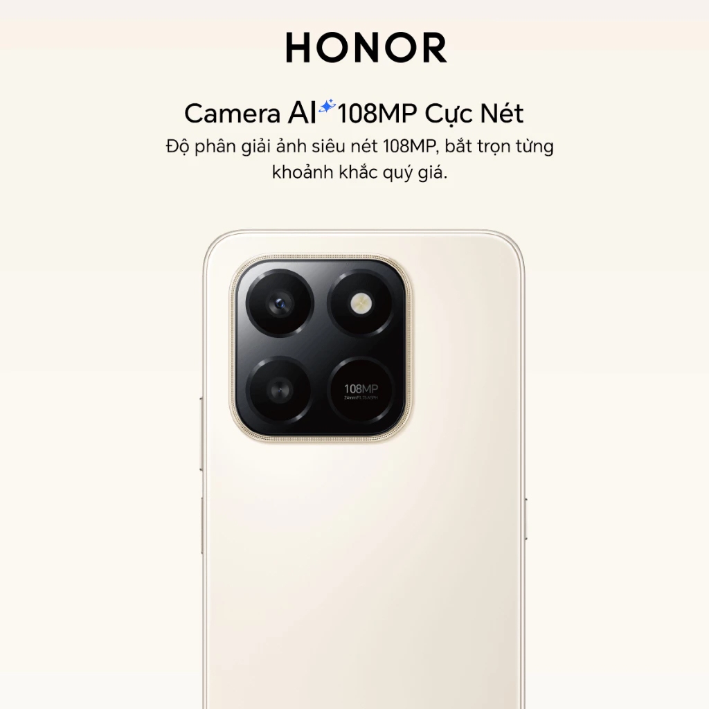 Điện Thoại Di Động HONOR X7d 8GB+256GB Chính hãng | Pin 6500mAh | Camera 108MP | BigBuy360 - bigbuy360.vn