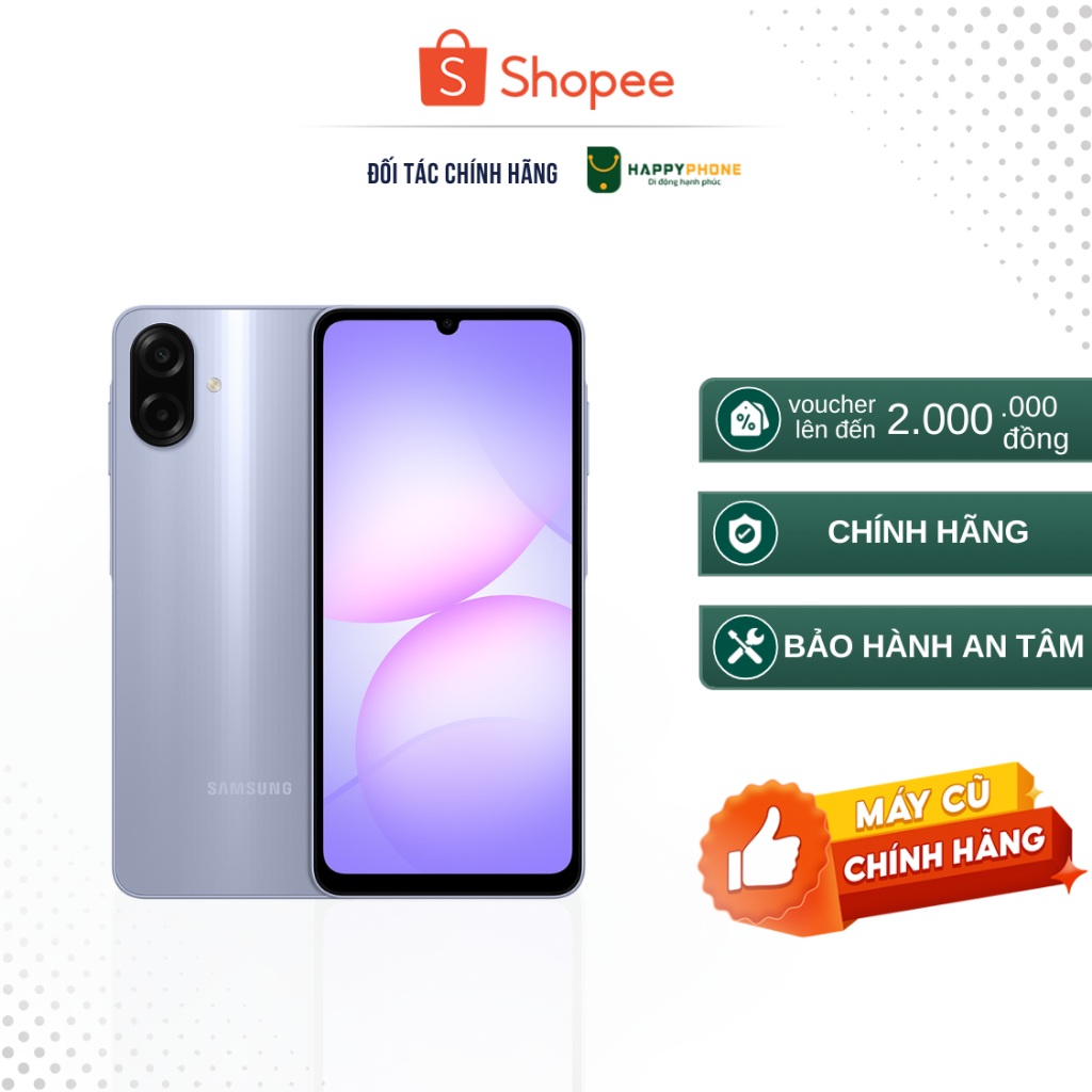 [Máy Cũ] Điện Thoại Samsung Galaxy A07