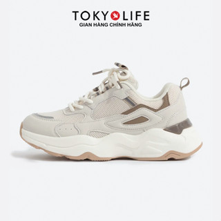 Giày thể thao nữ TOKYOLIFE đế giày cao siêu nhẹ thoáng khí êm chân siêu nhẹ 40000578 (Tăng 1 size)