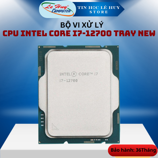 CPU Intel Core I7-12700 Tray New Chính Hãng
