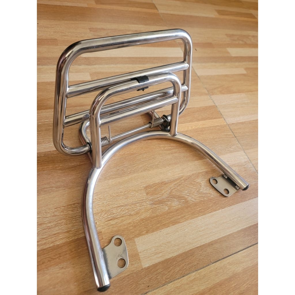 tay xách chở đồ tựa lưng gác baga datbike quantum inox 304