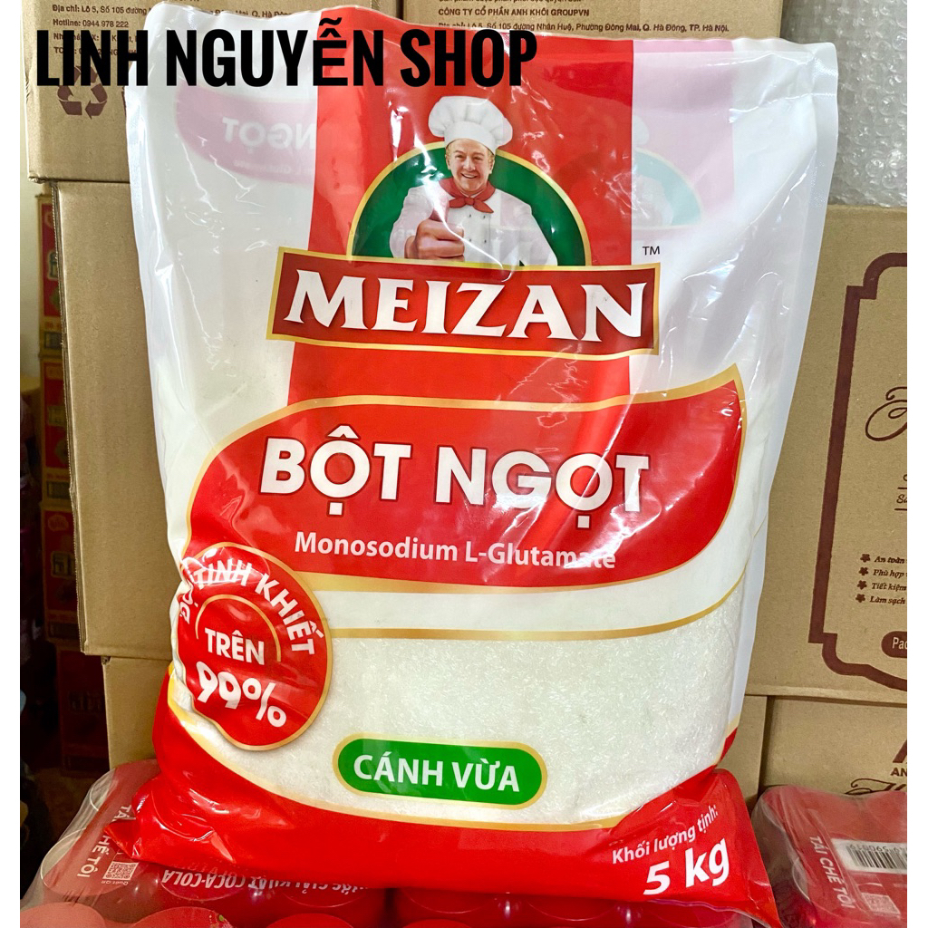 BỘT NGỌT (Mì Chính) MEIZAN 5KG (cánh vừa)