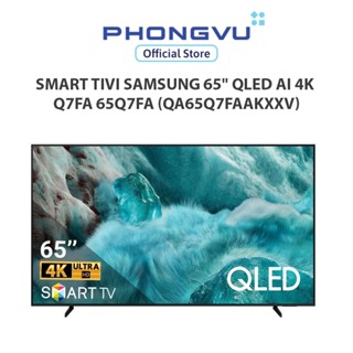 [Shopee Lắp Đặt 0Đ HN HCM Cũ] Smart Tivi Samsung QLED 65'' 4K - Quantum AI - AirSlim - Bảo hành 24 tháng