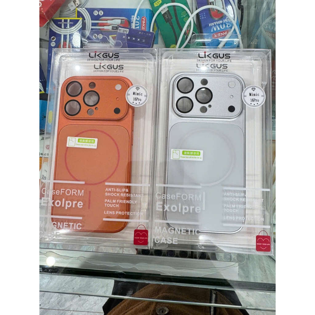 ỐP LƯNG ĐỘ LÊN DÁNG “IPHONE 17” – MIMIC SERIES (NHIỀU DÒNG MÁY)