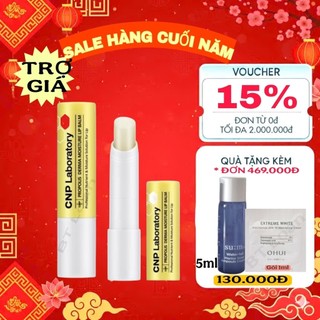    Mới D.2028   son dưỡng môi mềm mịn chống khô nức nẻ môi chiếc xuất keo ong  CNP Laboratory Lip Balm 