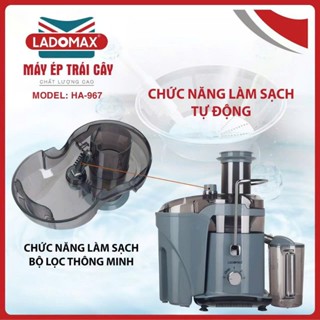 Máy ép nhanh cho quán Ladomax HA-967 công suất 1180W - làm sạch tự động  Motor đồng ép kiệt bã