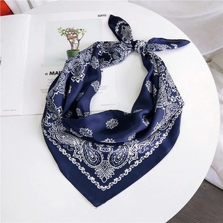 Khăn lụa vuông size 70*70cm - Mã 7059  Lemon
