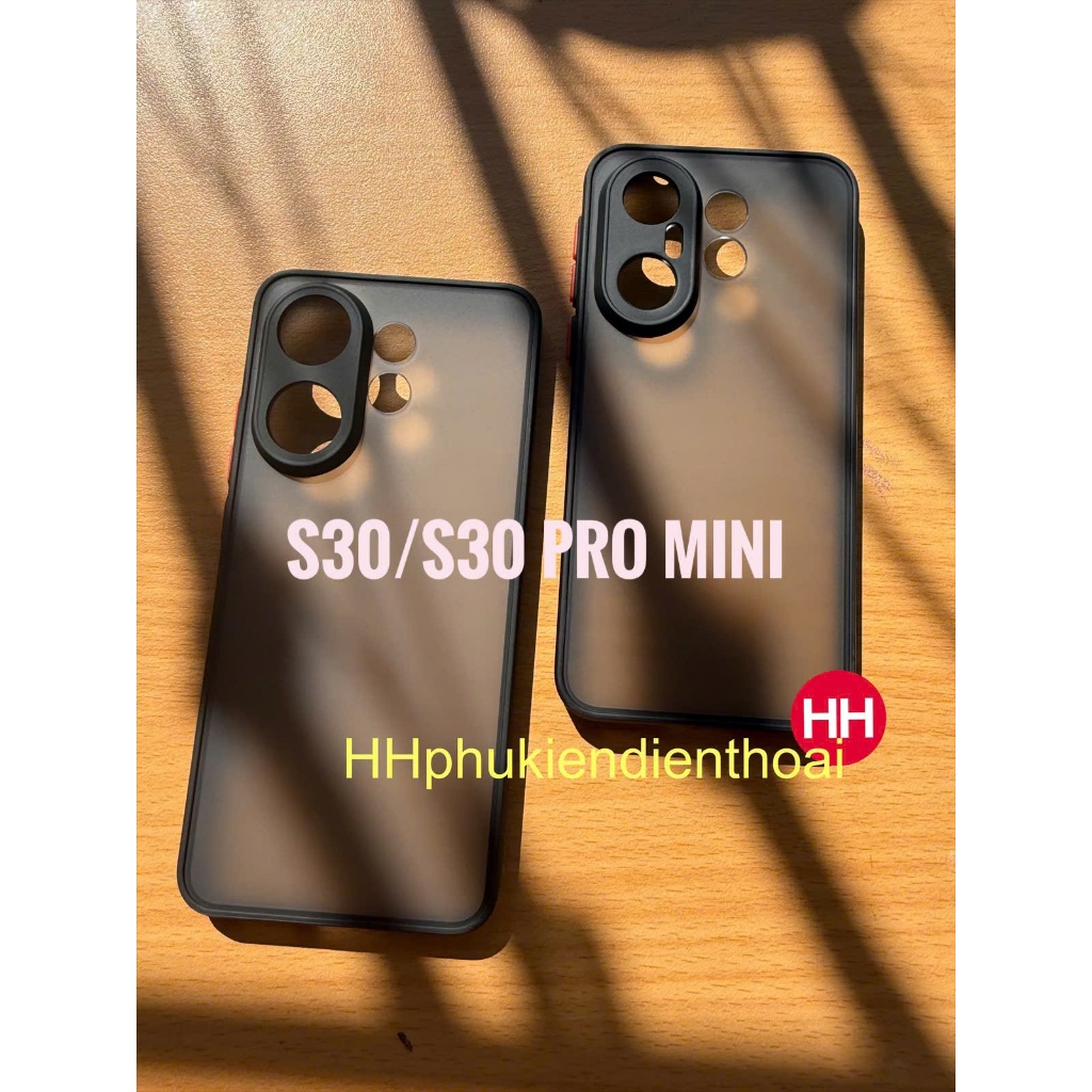 Ốp lưng Vivo S30 , S30 Pro Mini nhám viền dẻo ( màu đen)