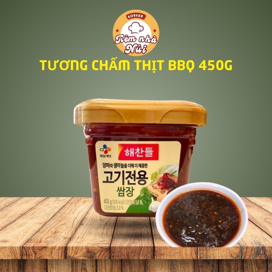 Tương chấm thịt nướng BBQ CJ FOOD Hàn Quốc không cay 450gr