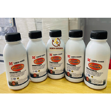 Combo 5 Chai Mực Nạp W1510A/CRG070 Dùng Cho Máy In: HP Pro 4003dw; Canon LBP243dw/MF461dw Bản In Sắc