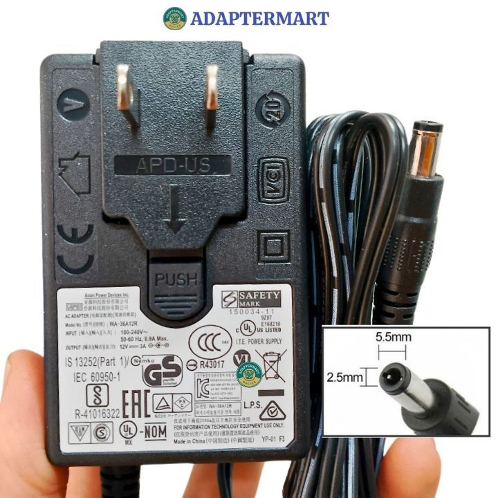 Dây nguồn màn hình XIAOMI G24I G27I 12v 3a - bảo hành 12 tháng