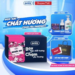  Quà tặng nam giới - Box sạc chất hương Oniiz - Sữa tắm hương nước hoa 500ml Bọt vệ sinh nam giới Quà Tặng nước hoa nam 