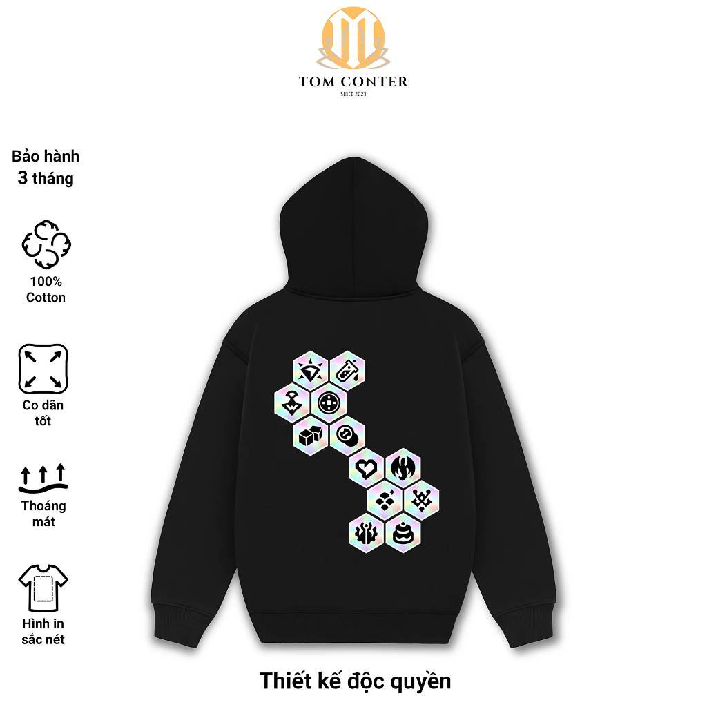 Áo Hoodie Game Mode Nghệ Thủ – Form Rộng