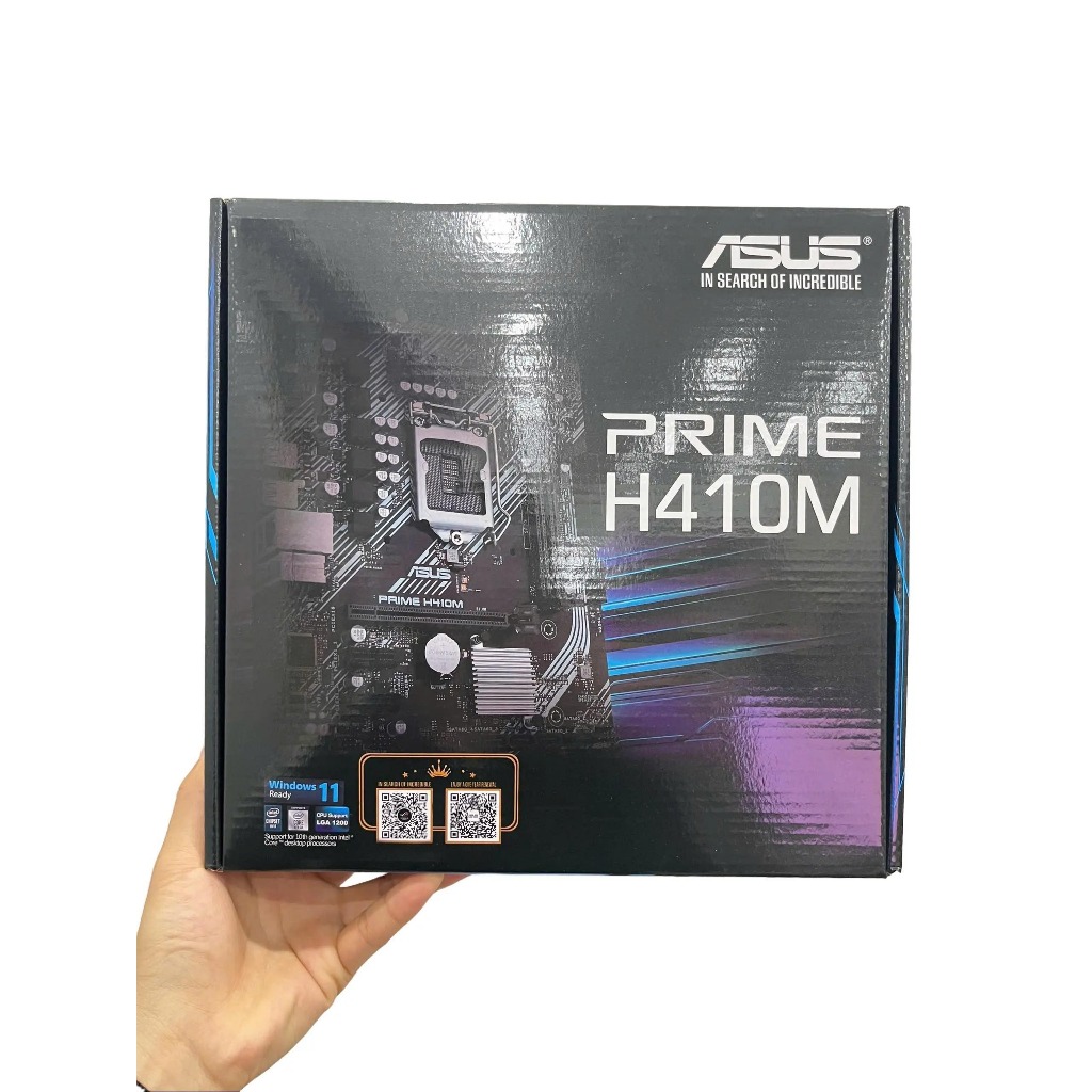 BO MẠCH CHỦ - MAINBOARD ASUS PRIME H410M-K / ASUS H410M-F NHẬP KHẨU RENEW 97-99% - FULLBOX