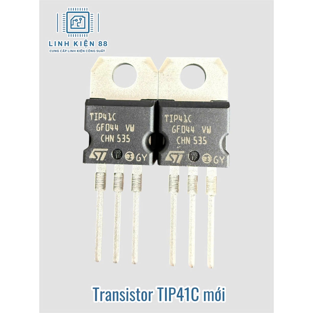 5 con TIP41C TIP41 To-220 mới hãng ST