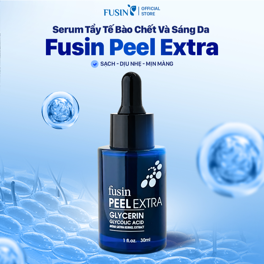 Serum Làm Mờ Thâm Và Sáng Da FUSIN PEEL EXTRA - Giúp cho làn da mềm mịn, căng bóng - Lọ 30ml
