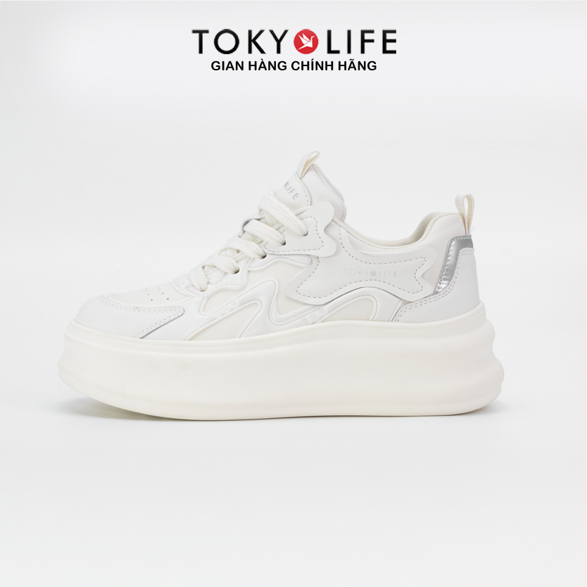 Giày thể thao thời trang nữ đế cao 5.5cm tôn dáng TOKYOLIFE dễ phối đồ 40005386