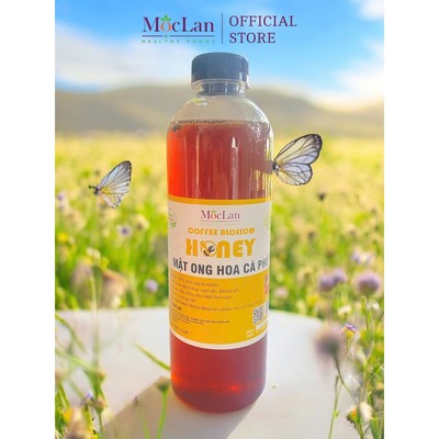 Mật ong hoa cà phê Mộc Lan - đặc sản Đắk Lắk - hoa cafe - 500 ml,1 Lit