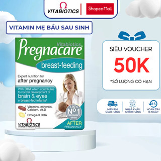  Vitamin tổng hợp sau sinh Vitabiotics Pregnacare Breast-Feeding 84 viên bổ sung đủ dưỡng chất cho mẹ bầu sau sinh 