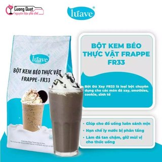 Bột béo thực vật CFrappe Fr33 Luave 1KG- Cường Quật – Đủ nguyên liệu, chuẩn vị kinh doanh