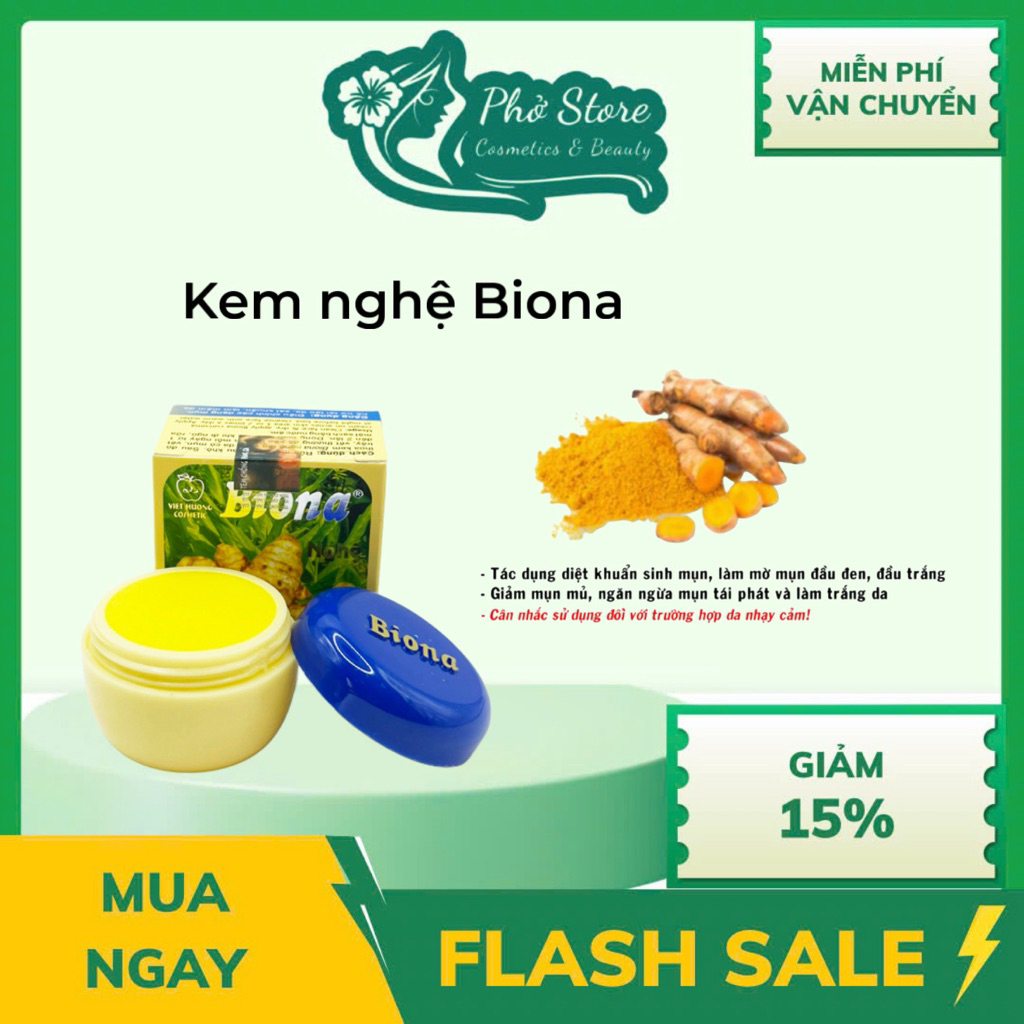 Kem Nghệ Biona 3g