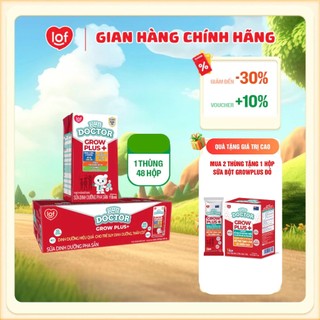   MUA 2 THÙNG TẶNG QUÀ  Combo 2 Thùng Sữa pha sẵn KUN DOCTOR GROW PLUS+ thùng 48 hộp x 110ml 180ml 