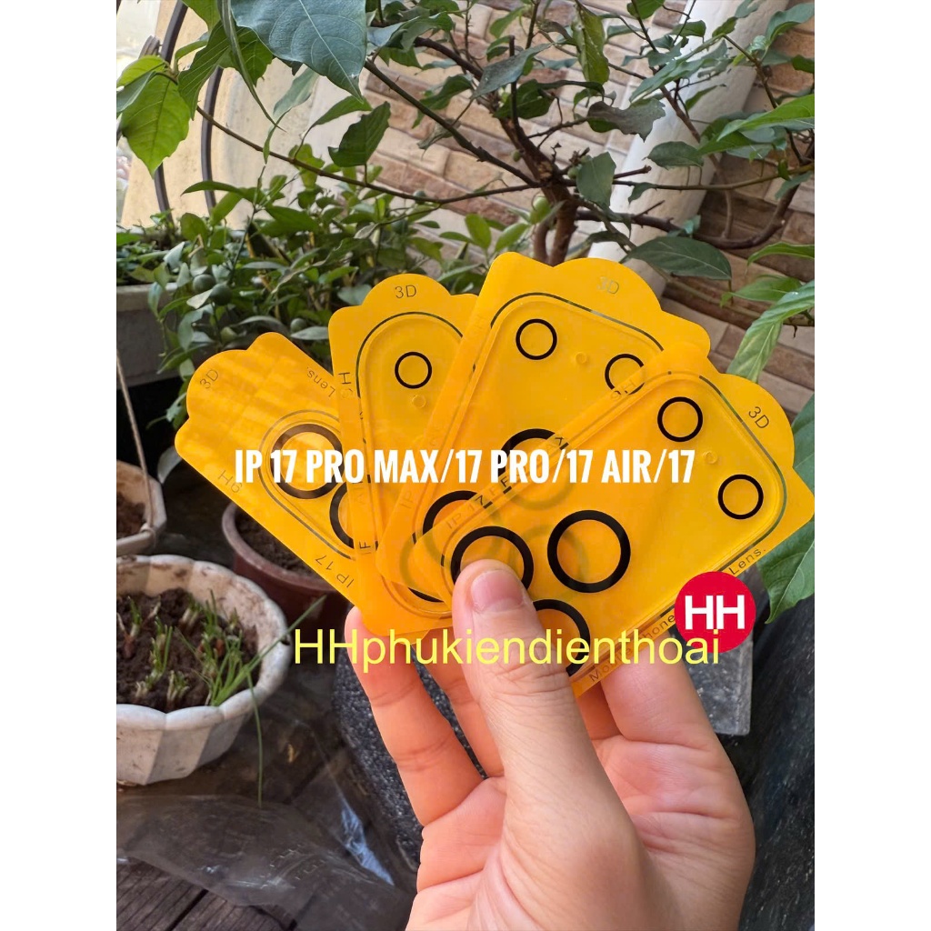 Kính cường lực iPhone 17 Pro Max, 17 Pro, 17 Air, 17 CAMERA  bảo vệ camera