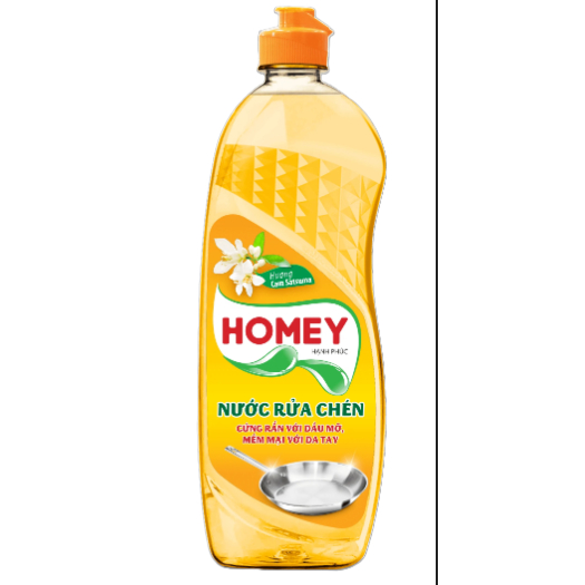 Nước rửa chén Homey hương cam Satsuma - chai 750g