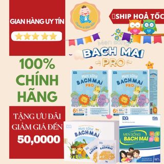   HÀNG CTY  Men sống BẠCH MAI men sống BẠCH MAI PRO hỗ trợ tiêu hoá cho bé 