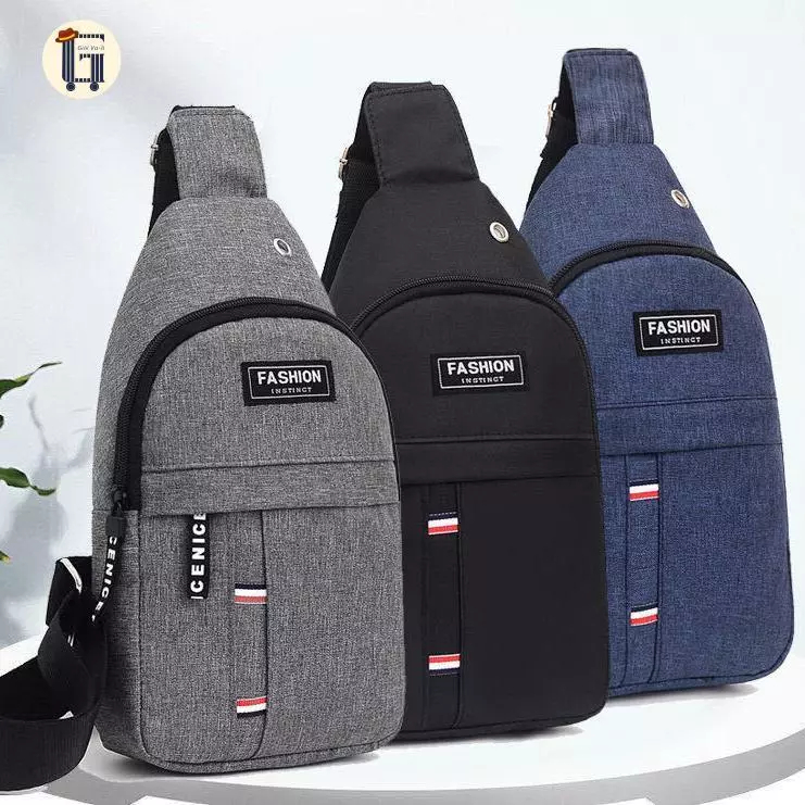 [Peinn] Túi đeo chéo nam, nhiều ngăn riêng biệt,Túi được làm từ chất liệu vải dù trượt nước, bền đẹp