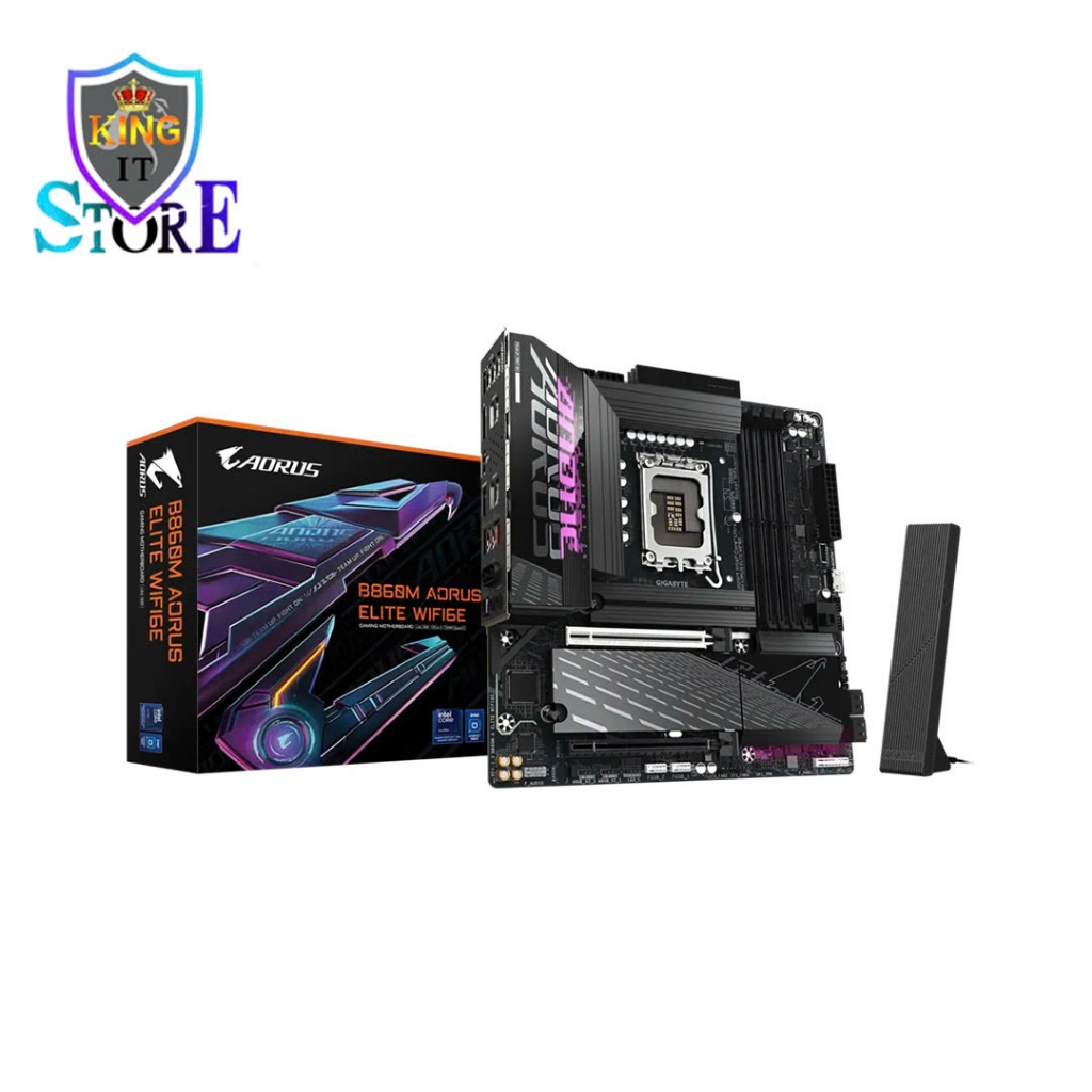 Main Gigabyte B860M Aorus Elite WIFI6E DDR5 - hàng chính hãng