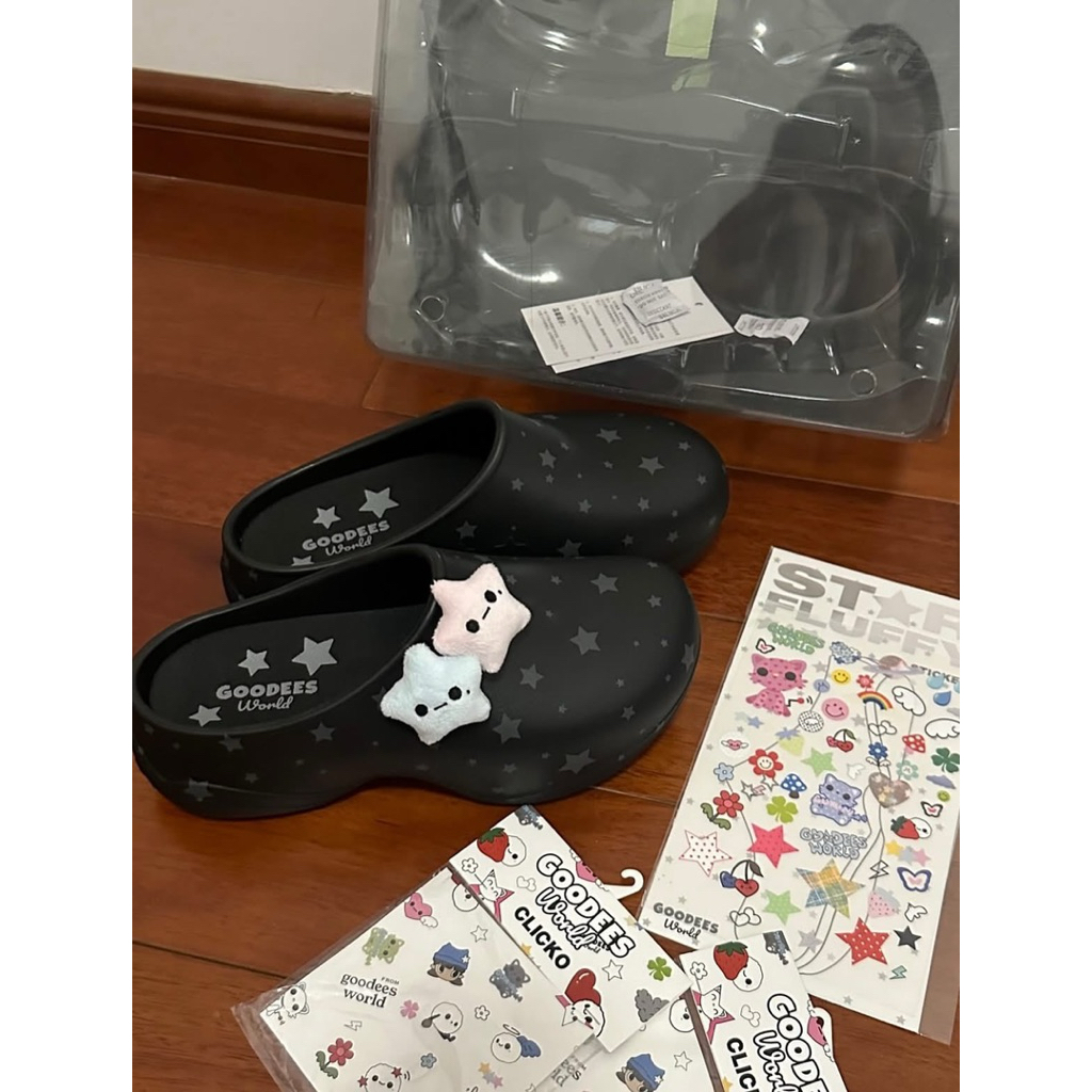 Clog Goodess Star Fluffy By GOODBAI - Chính Hãng phiên bản ngôi sao