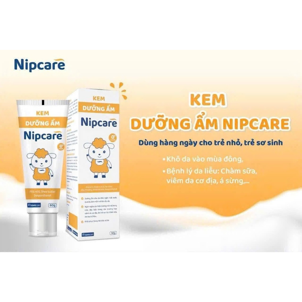 🌟 KEM DƯỠNG ẨM NIPCARE – GIẢI PHÁP CHO LÀN DA MỀM MỊN CỦA BÉ 🌟 AN TOÀN CHO TRẺ SƠ SINH