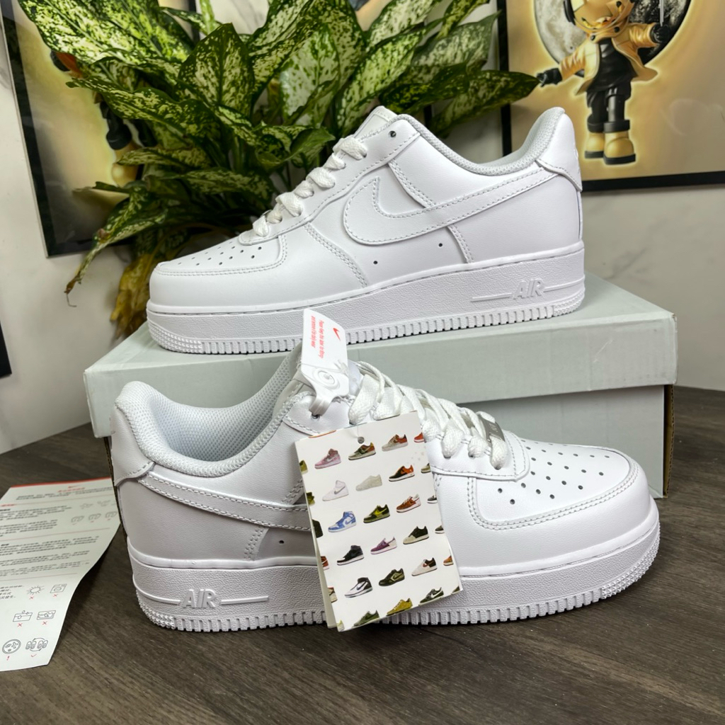 Giày nike air force one full white, af1 trắng đủ size 36-43
