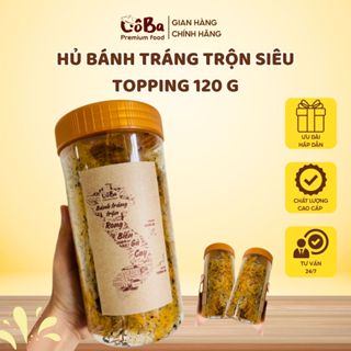  Hủ bánh tráng trộn siêu topping 120 bánh đa trộng rong biển gà cay sate bò gà cay rong biển sate tép siêu ngon 