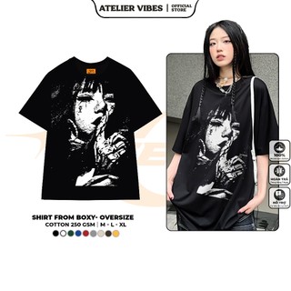 Áo Thun Unisex Form Boxy Local Brand ATELIER VIBES – Cotton 2 Chiều 260GSM QUIETPLZ