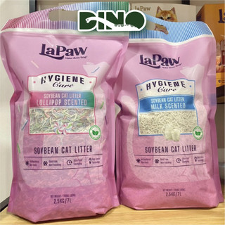 Cát Đậu Nành laPaw Tofu 2.5kg/7L - Cát Vệ Sinh Cho Mèo Cao Cấp, Siêu Vón, Tiết Kiệm