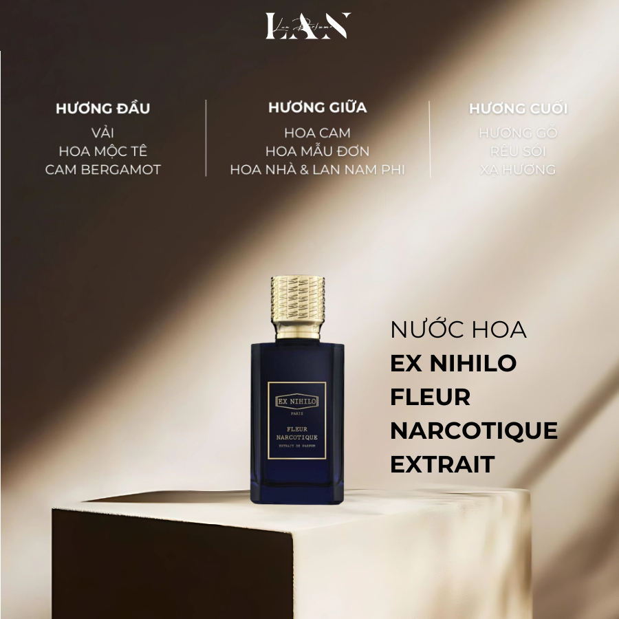 [LAN] Nước hoa Nữ Ex Nihilo Fleur Narcotique Extrait 100ml Fullbox